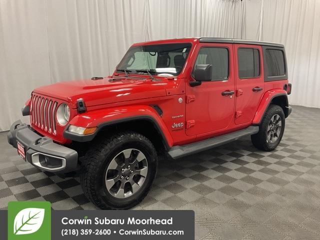 used 2018 Jeep Wrangler Unlimited car, priced at $24,241