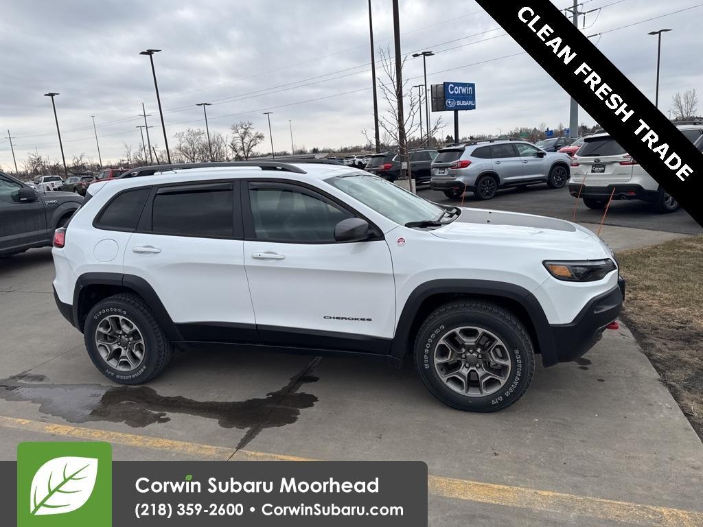 used 2020 Jeep Cherokee car, priced at $23,995