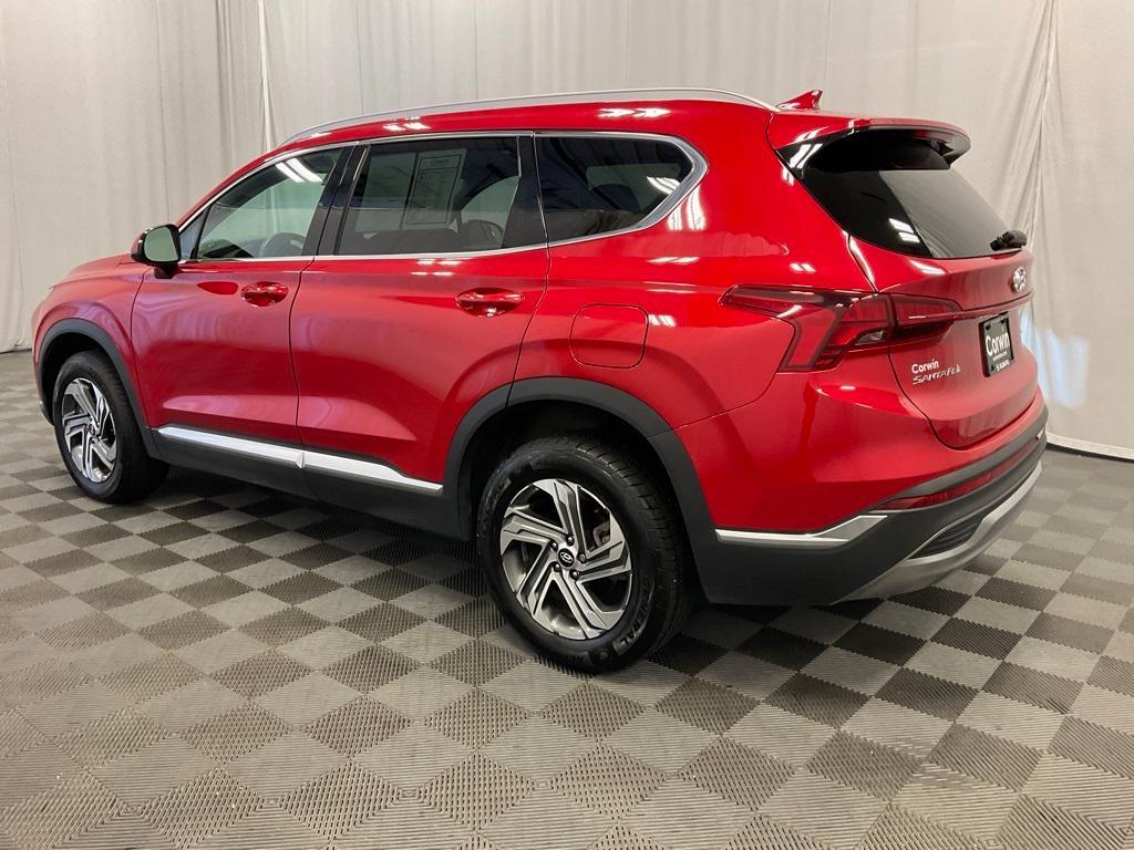 used 2021 Hyundai Santa Fe car, priced at $20,997