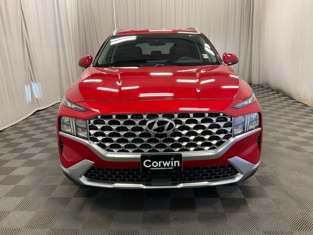 used 2021 Hyundai Santa Fe car, priced at $20,997
