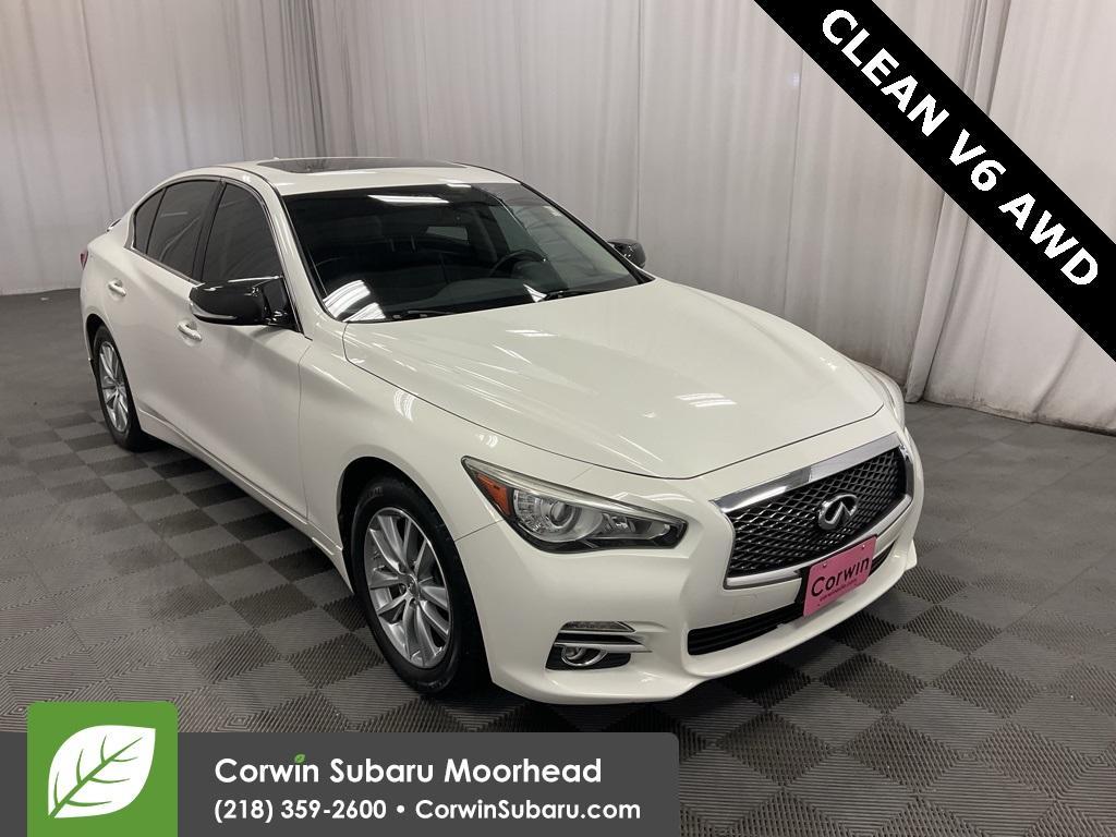 used 2015 INFINITI Q50 car, priced at $16,000