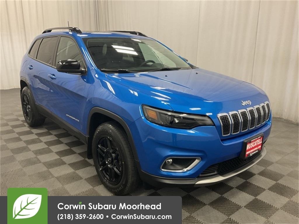 used 2022 Jeep Cherokee car, priced at $27,456