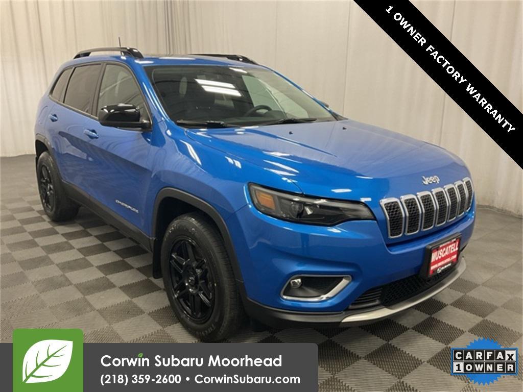 used 2022 Jeep Cherokee car, priced at $22,698