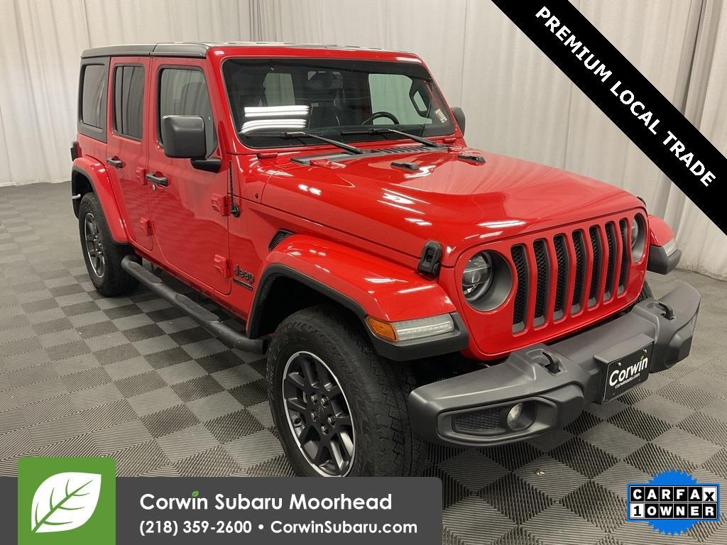 used 2021 Jeep Wrangler Unlimited car, priced at $25,331