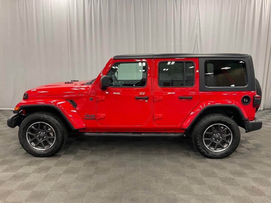 used 2021 Jeep Wrangler Unlimited car, priced at $25,331