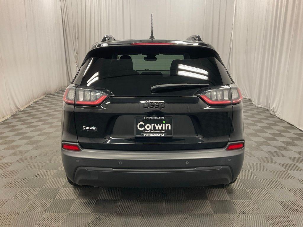 used 2021 Jeep Cherokee car, priced at $17,498