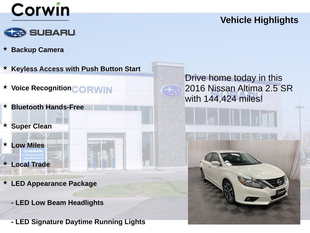 used 2016 Nissan Altima car, priced at $7,998