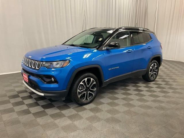 used 2022 Jeep Compass car, priced at $20,955