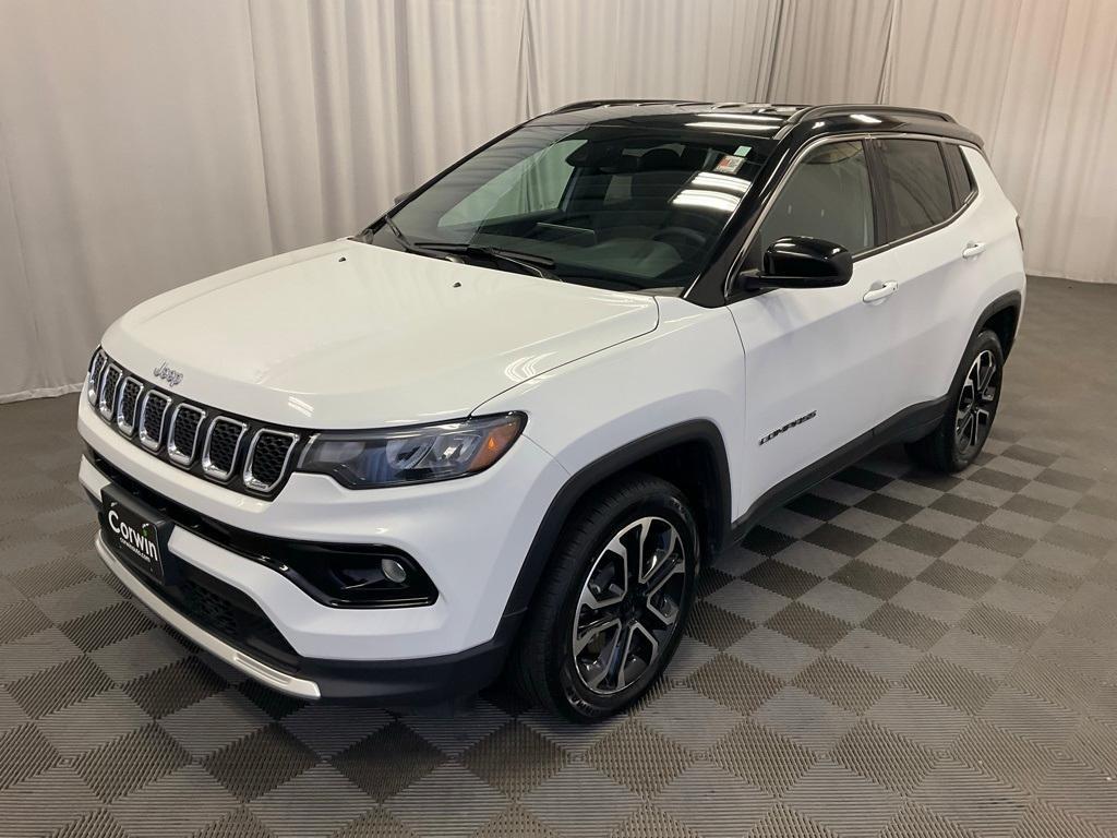 used 2024 Jeep Compass car, priced at $24,317