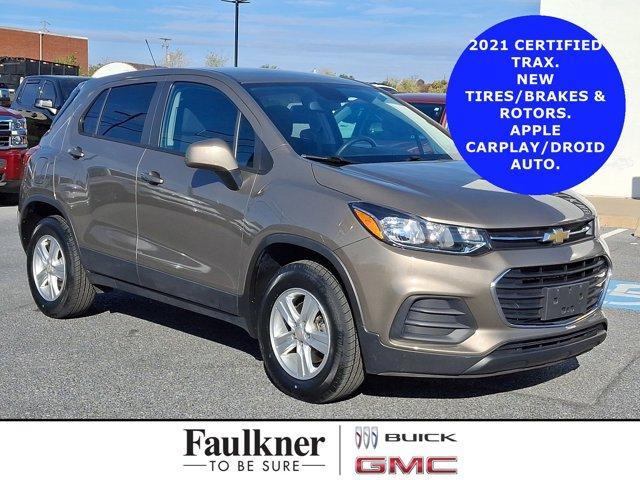 used 2021 Chevrolet Trax car, priced at $16,834