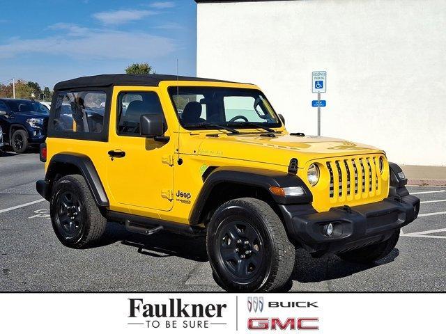 used 2021 Jeep Wrangler car, priced at $19,800