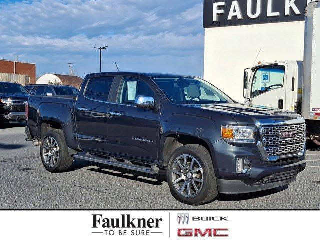 used 2022 GMC Canyon car, priced at $35,900