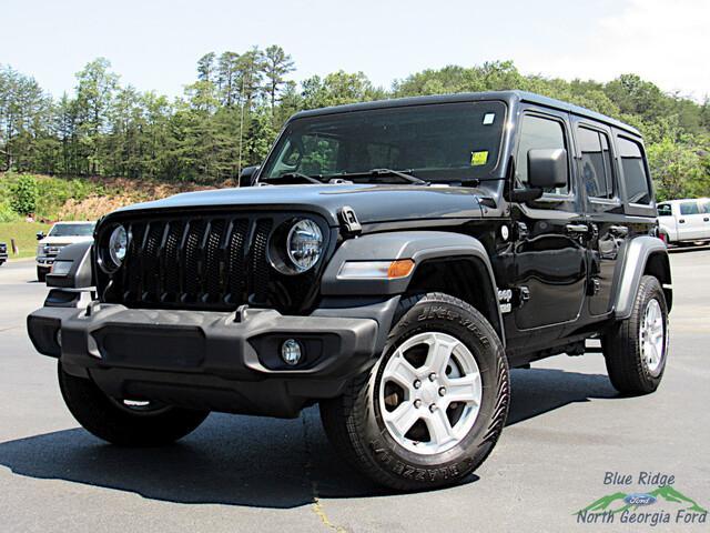 used 2019 Jeep Wrangler Unlimited car, priced at $23,983
