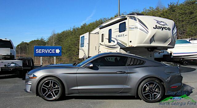 used 2022 Ford Mustang car, priced at $24,987