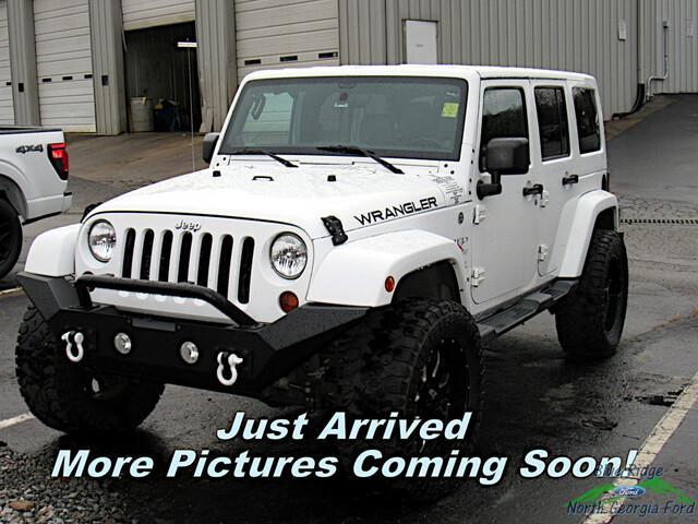 used 2012 Jeep Wrangler Unlimited car, priced at $11,987