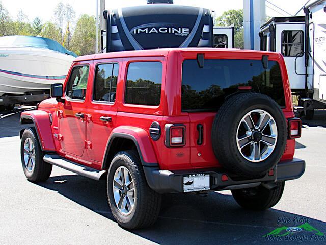 used 2020 Jeep Wrangler Unlimited car, priced at $36,987