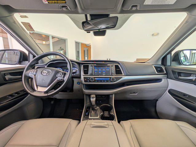 used 2019 Toyota Highlander Hybrid car, priced at $35,000