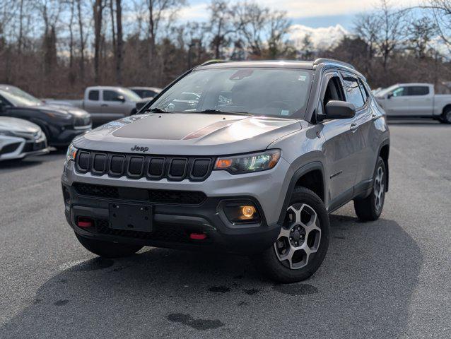 used 2022 Jeep Compass car, priced at $23,604