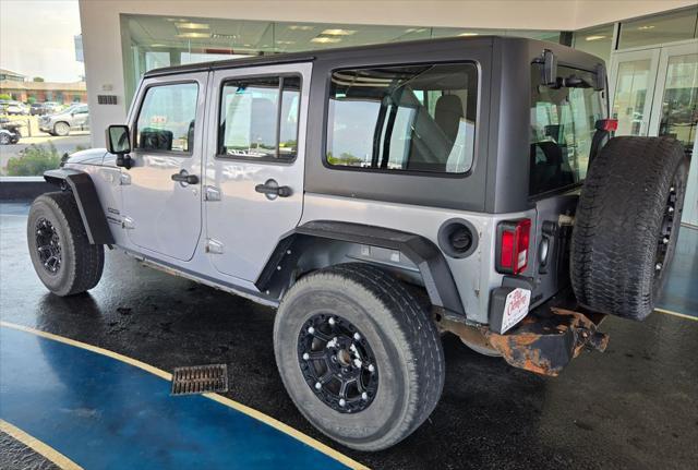 used 2015 Jeep Wrangler Unlimited car, priced at $9,990