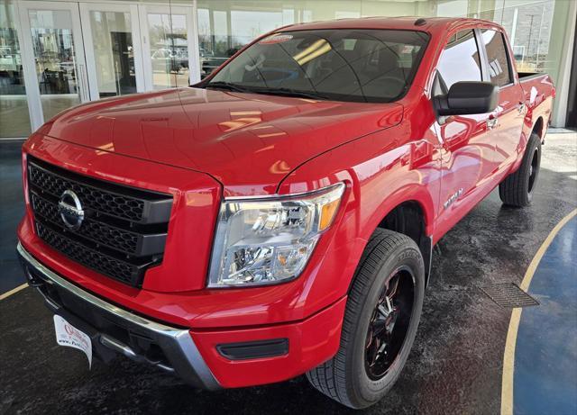 used 2021 Nissan Titan car, priced at $34,888