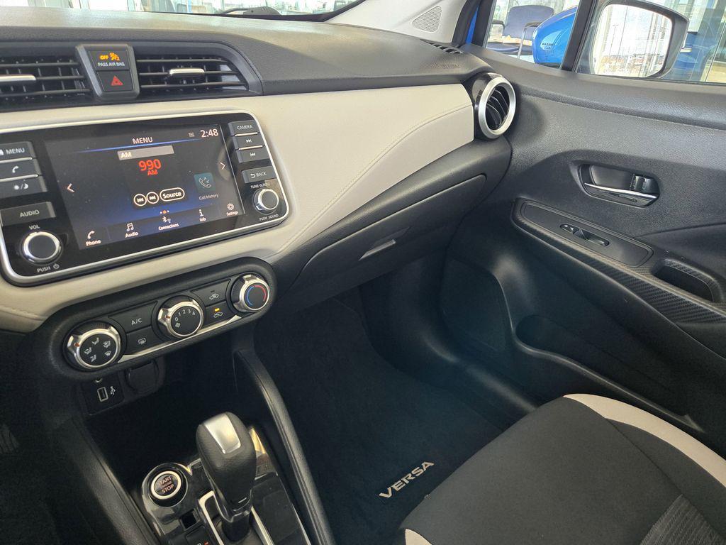 used 2021 Nissan Versa car, priced at $14,999