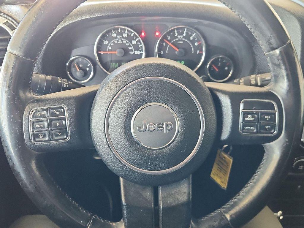 used 2015 Jeep Wrangler Unlimited car, priced at $17,850