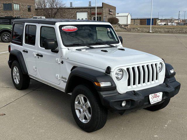 used 2020 Jeep Wrangler Unlimited car, priced at $31,999