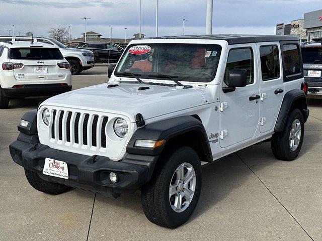 used 2020 Jeep Wrangler Unlimited car, priced at $31,999