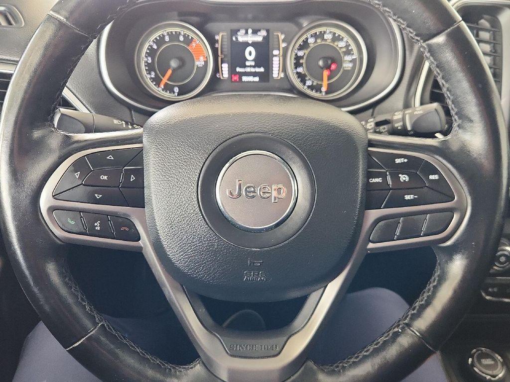 used 2021 Jeep Cherokee car, priced at $18,890