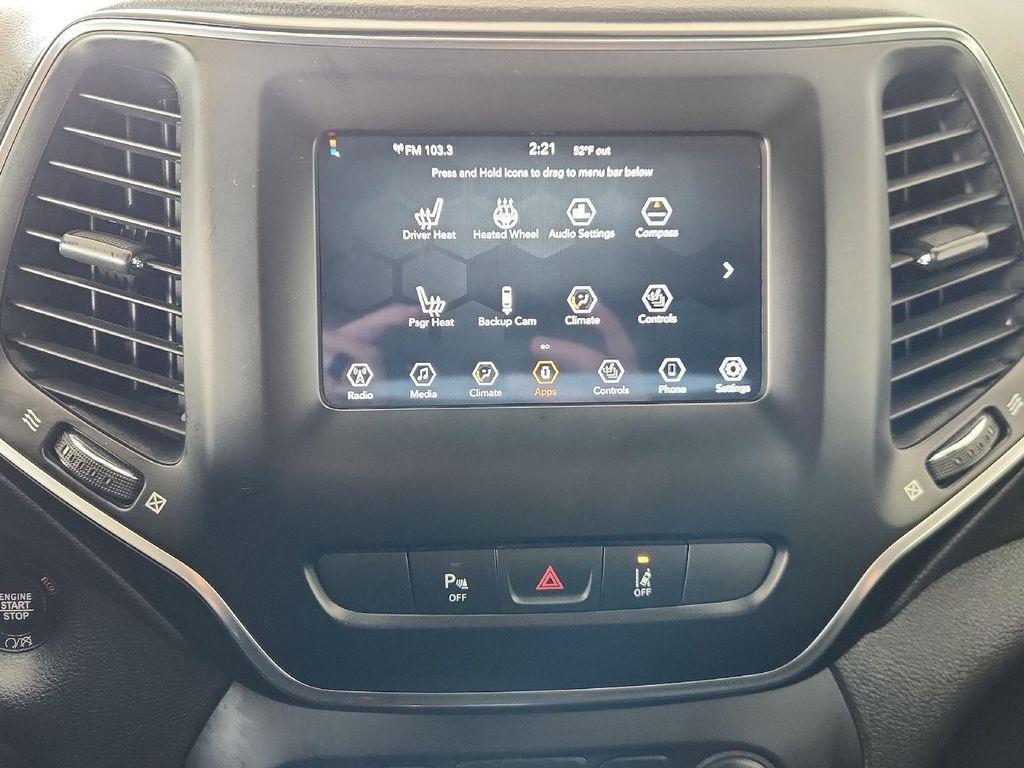 used 2021 Jeep Cherokee car, priced at $18,890