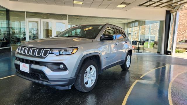used 2022 Jeep Compass car, priced at $22,999