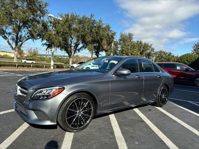 used 2019 Mercedes-Benz C-Class car, priced at $21,900