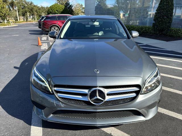 used 2019 Mercedes-Benz C-Class car, priced at $21,900