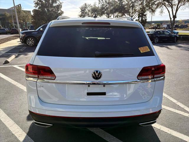 used 2021 Volkswagen Atlas car, priced at $21,500