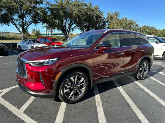 new 2025 INFINITI QX60 car, priced at $57,856