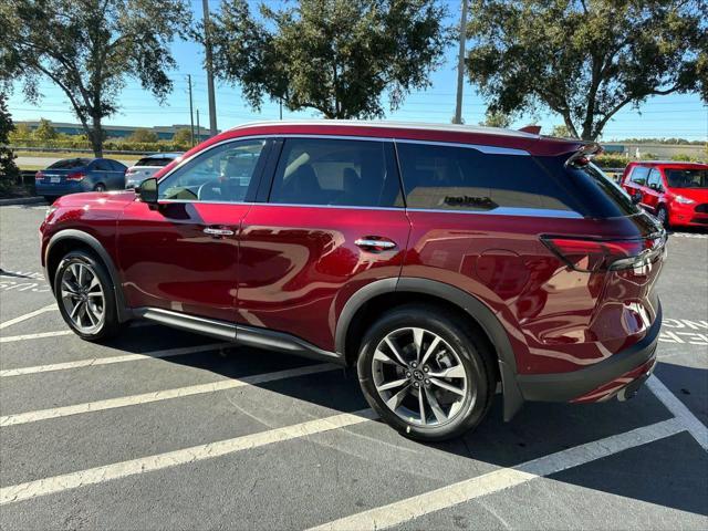 new 2025 INFINITI QX60 car, priced at $57,856