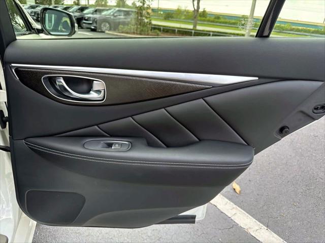 used 2022 INFINITI Q50 car, priced at $31,500