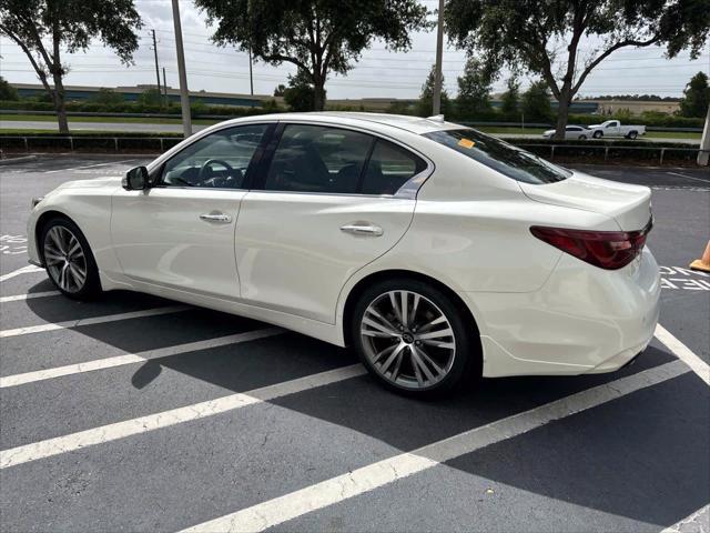 used 2022 INFINITI Q50 car, priced at $31,500