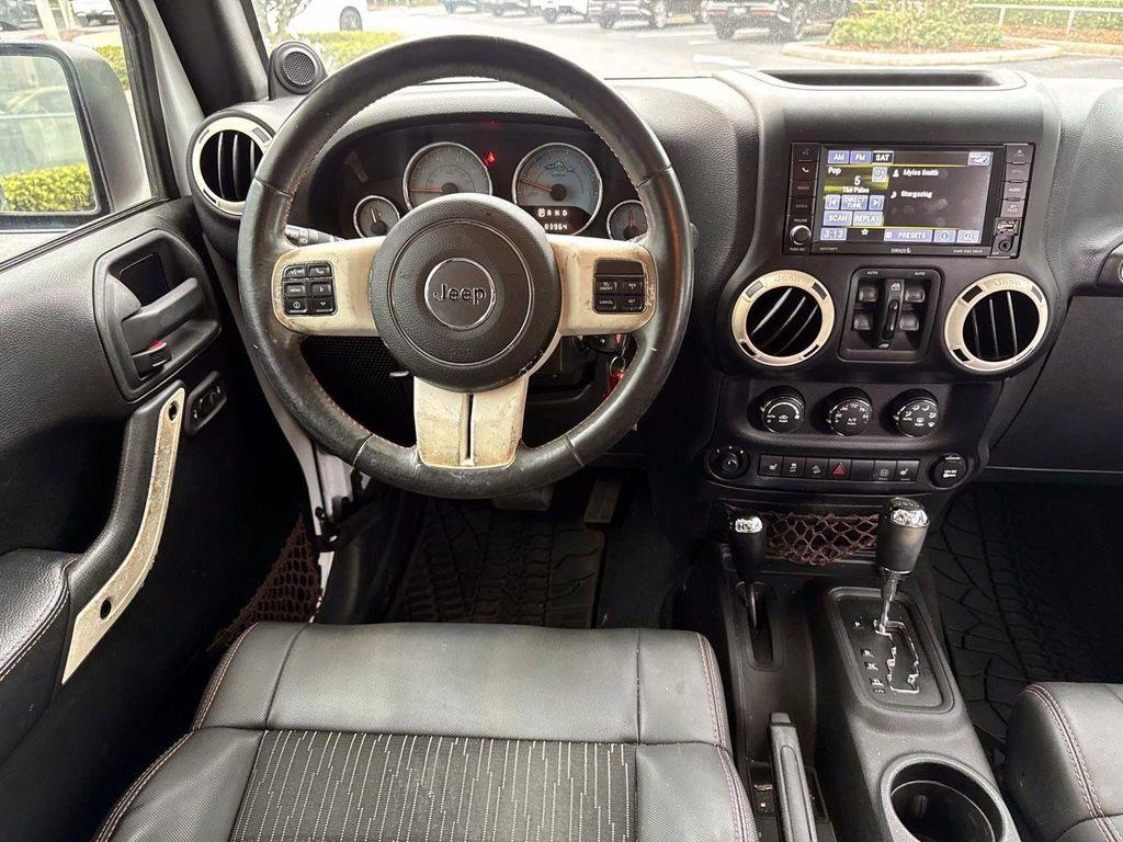used 2012 Jeep Wrangler Unlimited car, priced at $15,985