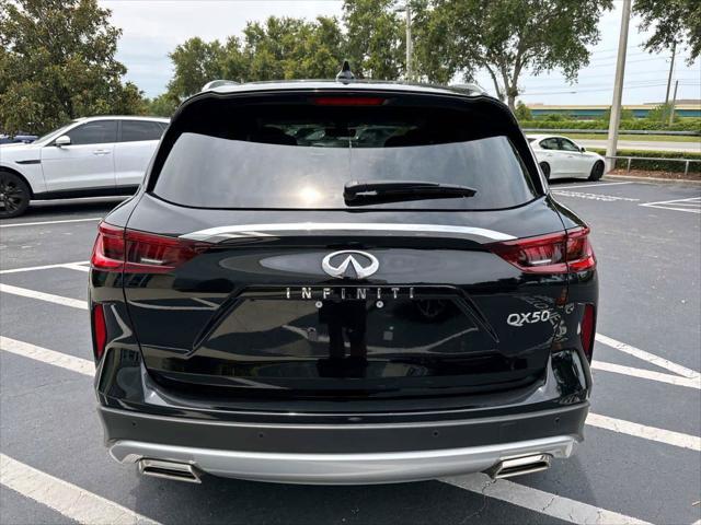 used 2024 INFINITI QX50 car, priced at $36,500