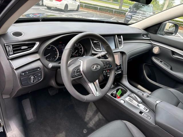 used 2024 INFINITI QX50 car, priced at $36,500
