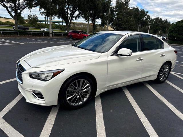 used 2023 INFINITI Q50 car, priced at $30,750