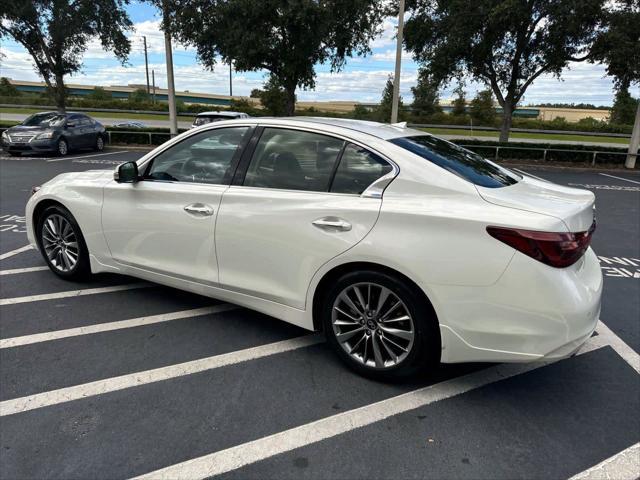 used 2023 INFINITI Q50 car, priced at $30,750