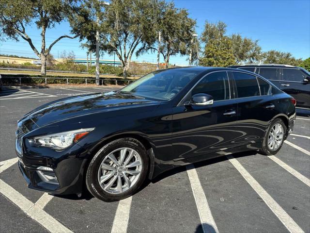 used 2021 INFINITI Q50 car, priced at $23,900