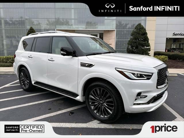 used 2024 INFINITI QX80 car, priced at $61,700