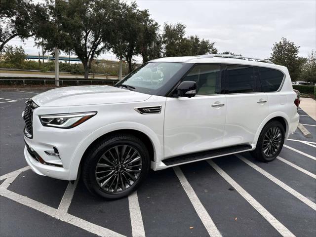 used 2024 INFINITI QX80 car, priced at $61,900