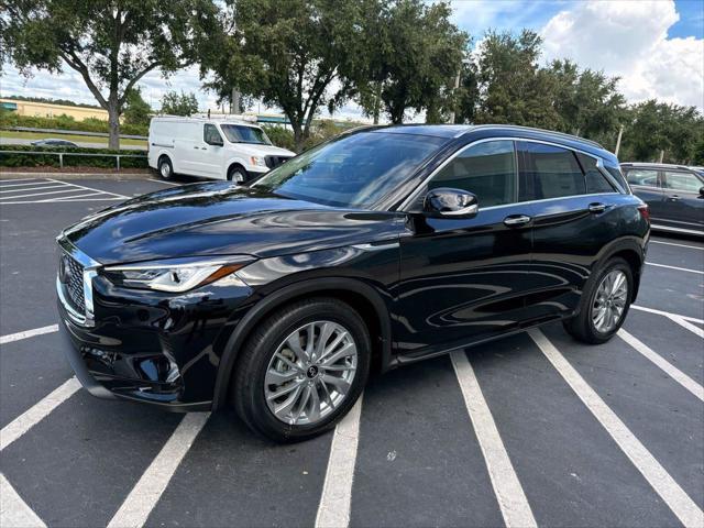 new 2025 INFINITI QX50 car, priced at $47,562