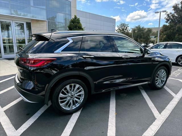 new 2025 INFINITI QX50 car, priced at $47,562