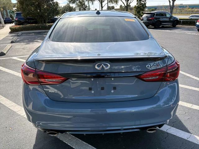 used 2022 INFINITI Q50 car, priced at $31,900