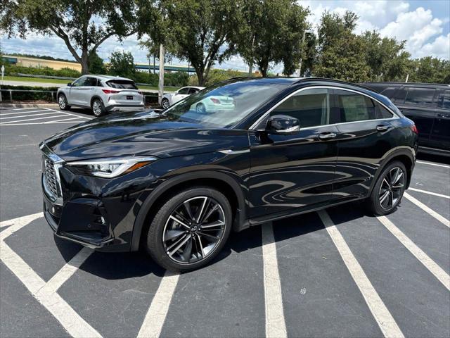 new 2025 INFINITI QX55 car, priced at $53,180